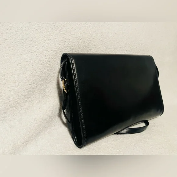 Bally Black Leather Turn lock Shoulder/Crossbody - Picture 7 of 14